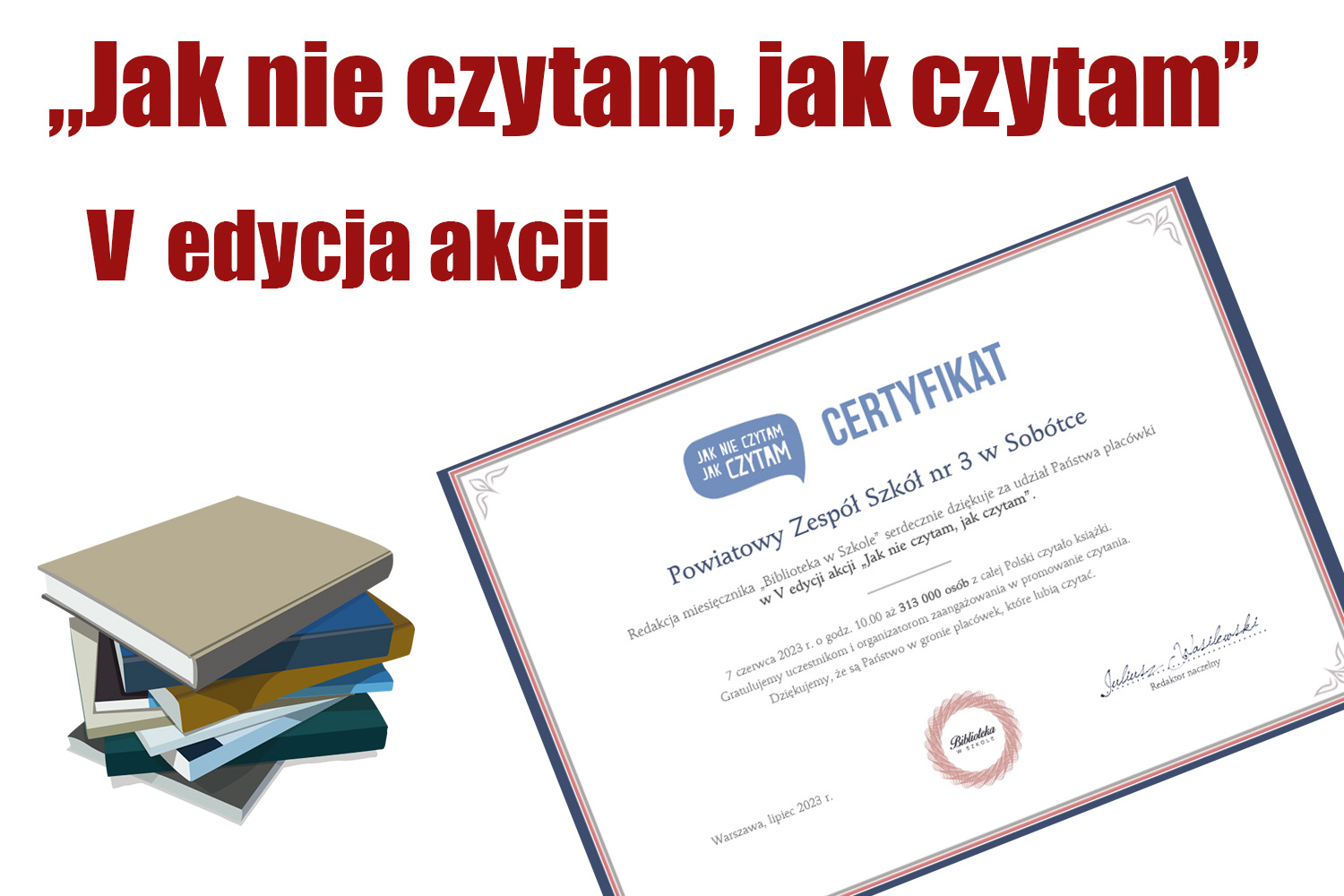 „Jak nie czytam, jak czytam”